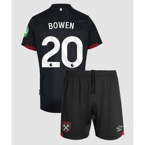 Dres West Ham United Jarrod Bowen #20 Gostujuci za djecu 2024-25 Kratak Rukav (+ kratke hlače)